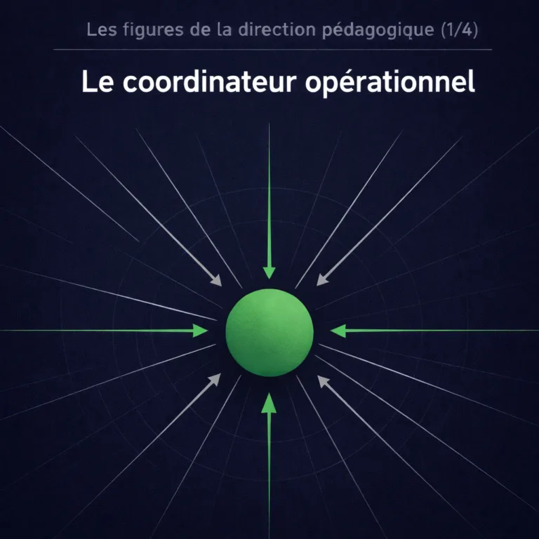 Les figures de la direction pédagogique (1/4) : Le coordinateur opérationnel